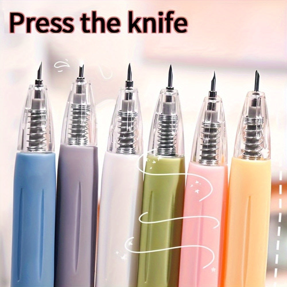 3-Pack Multifunctional Knife Pen Art Uses Knife Paper Cutting Tool Crafts Tools Fine Paper Cutting Pen