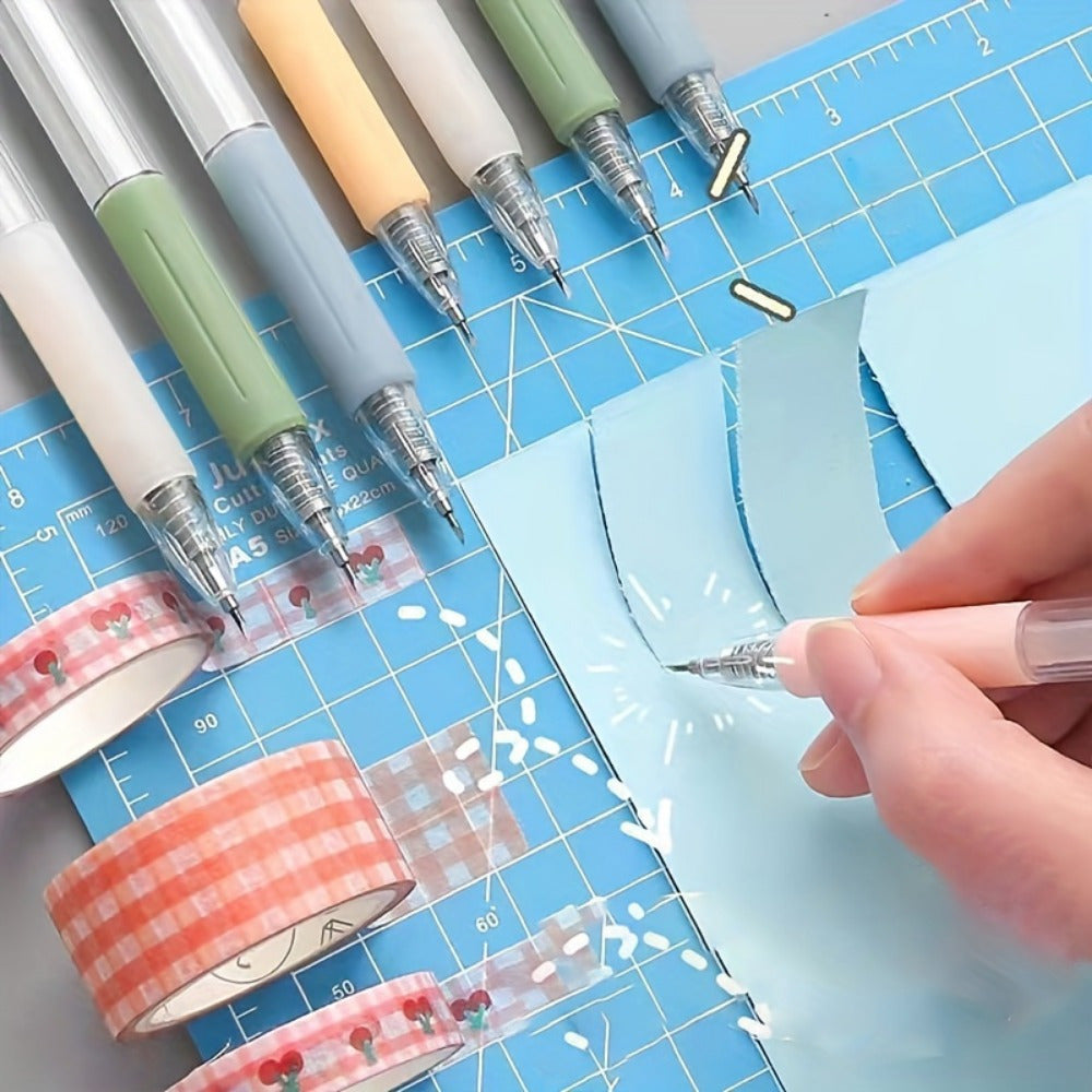 3-Pack Multifunctional Knife Pen Art Uses Knife Paper Cutting Tool Crafts Tools Fine Paper Cutting Pen