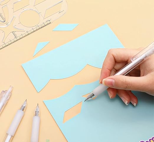3-Pack Multifunctional Knife Pen Art Uses Knife Paper Cutting Tool Crafts Tools Fine Paper Cutting Pen