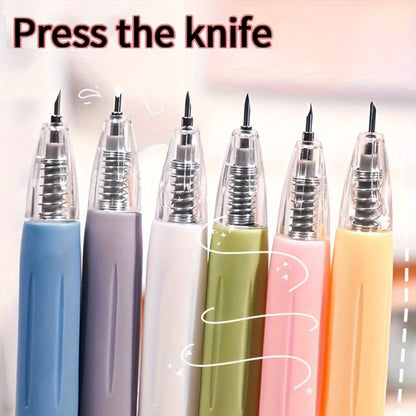 3-Pack Multifunctional Knife Pen Art Uses Knife Paper Cutting Tool Crafts Tools Fine Paper Cutting Pen