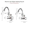 Instant Tap Mini Water Geyser - Instant Water Heater for Kitchen Tap | Hot Water Tap Geyser | Instant Hot Water Heater for Kitchen and Shower